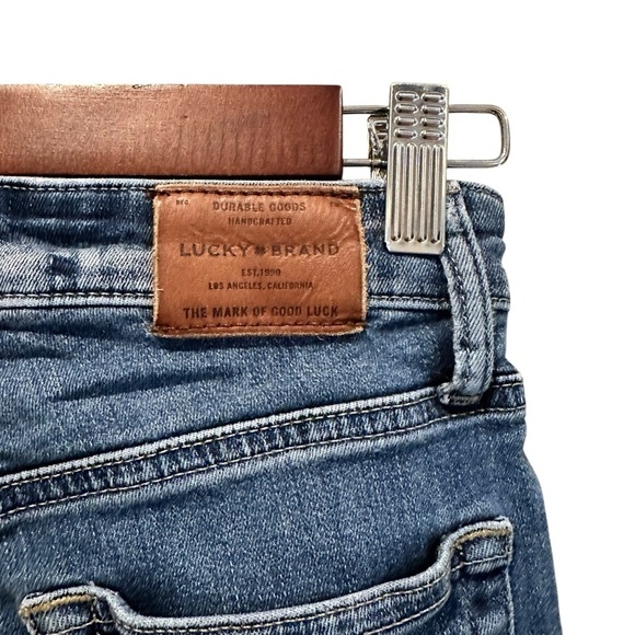 Lucky Brand Jeans Bridgette Skinny Mid Rise Medium Wash Denim Women’s Size 0/25 - Picture 5 of 11